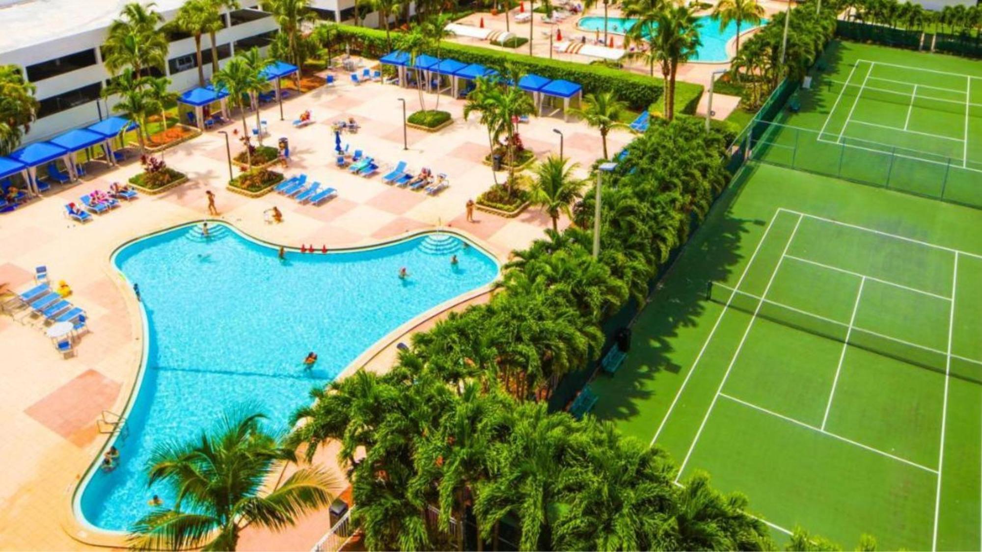 Stunning Water Views 1Br Condo With Pool And Tennis Court Sunny Isles Beach Exterior photo